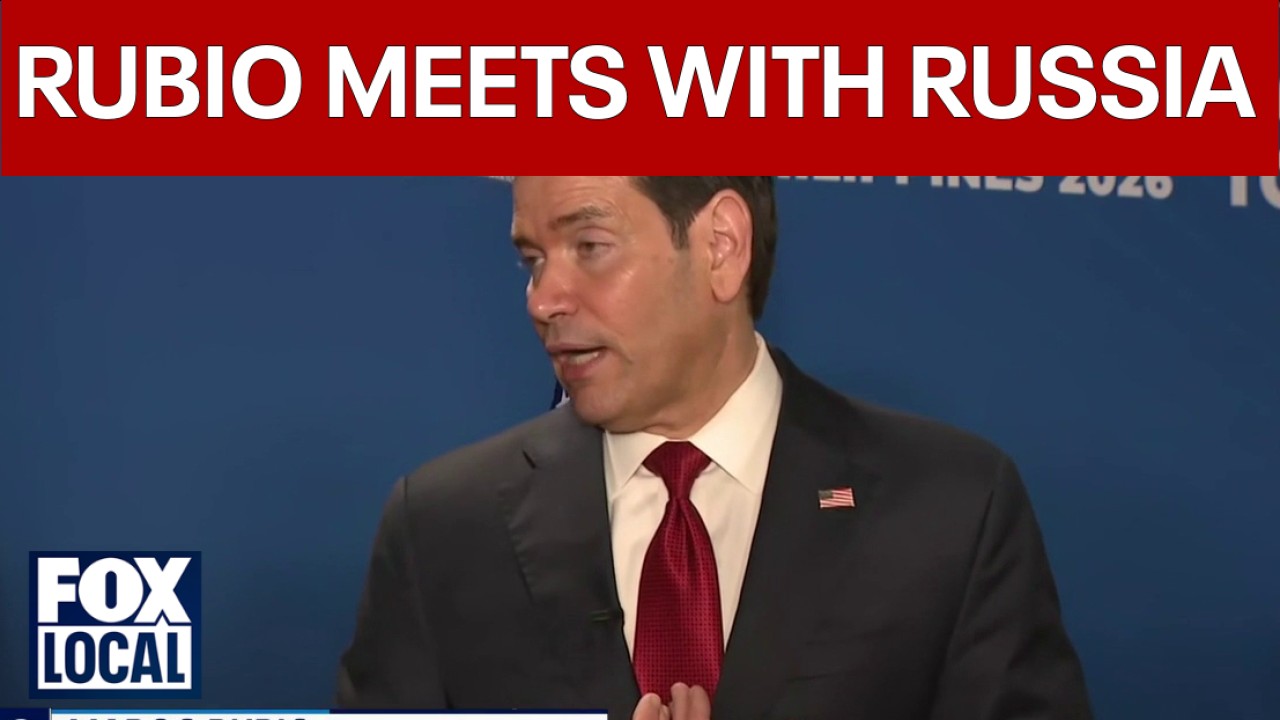 Marco Rubio meets with Russia over Ukraine War