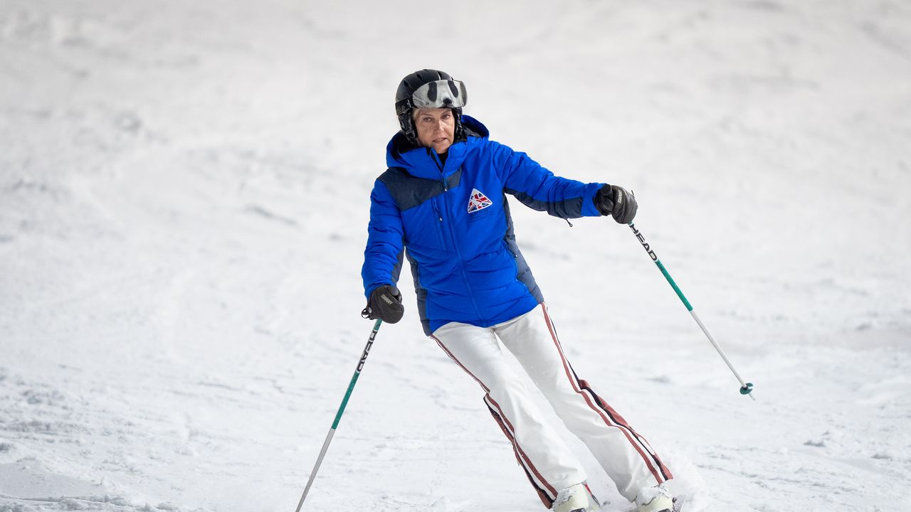Sophie, Duchess of Edinburgh, hits the slopes to support a new patronage
