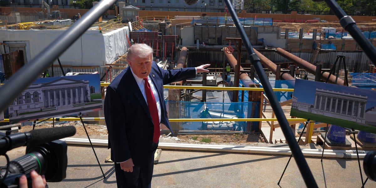 Appeals Court Rules Trump Must Halt Construction on White House Ballroom