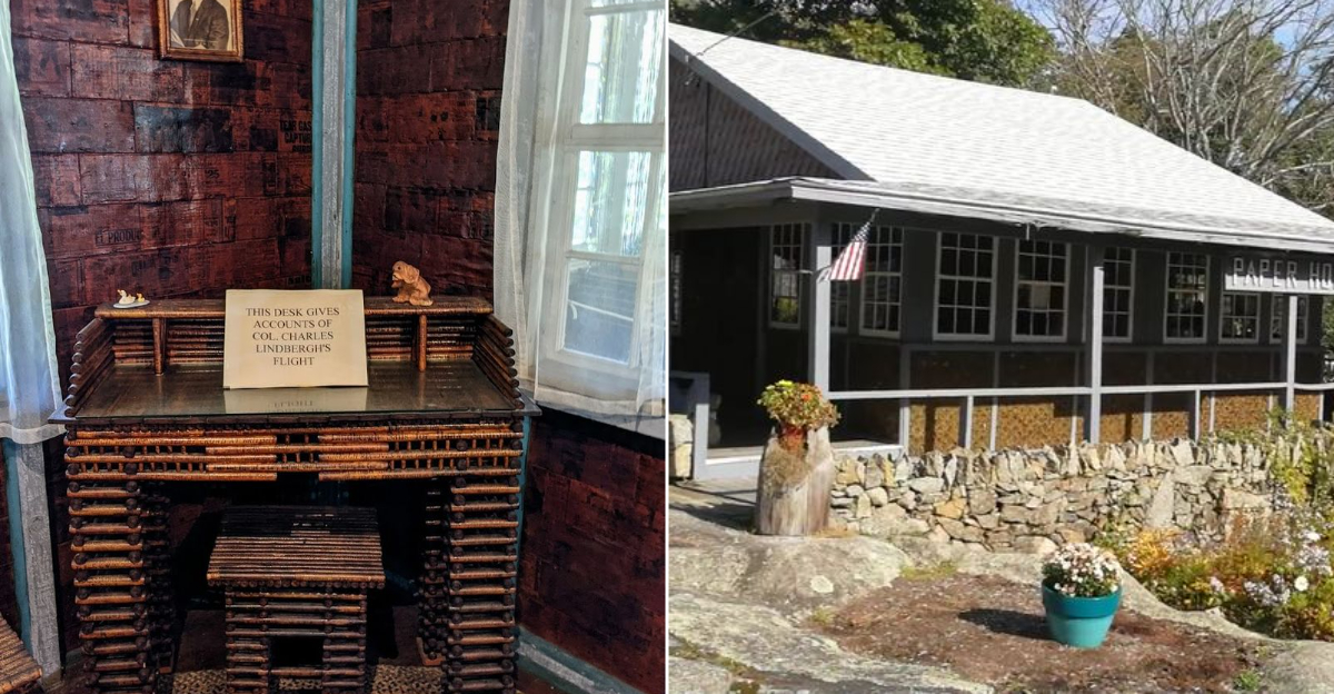 This Massachusetts House Was Built From Newspapers And Somehow Still Stands