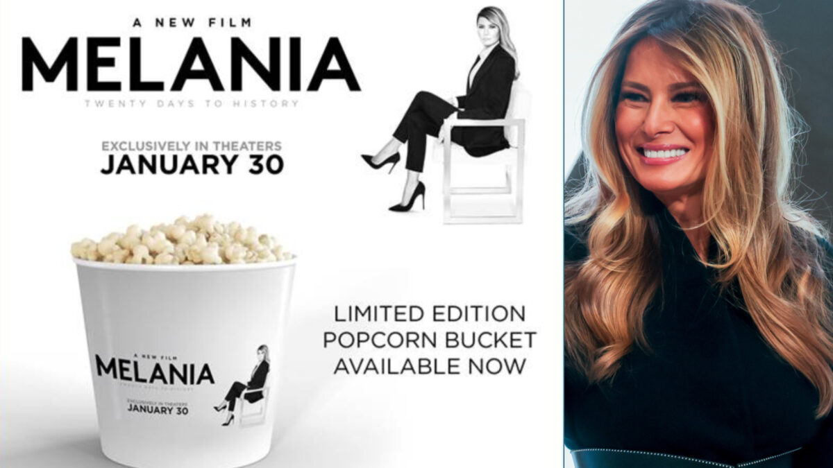 Movies Theaters Will Sell a Melania Trump Popcorn Bucket This Weekend