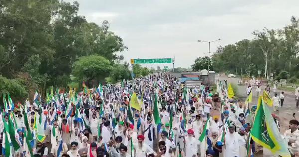 Punjab-Haryana border sealed as farmers march towards Delhi to protest India-US trade deal