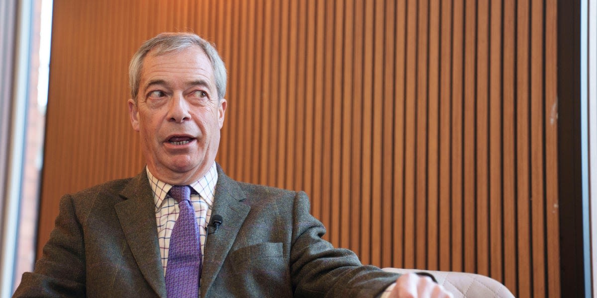 Nigel Farage's Popularity Plummets To New Low Amid Row Over His Finances