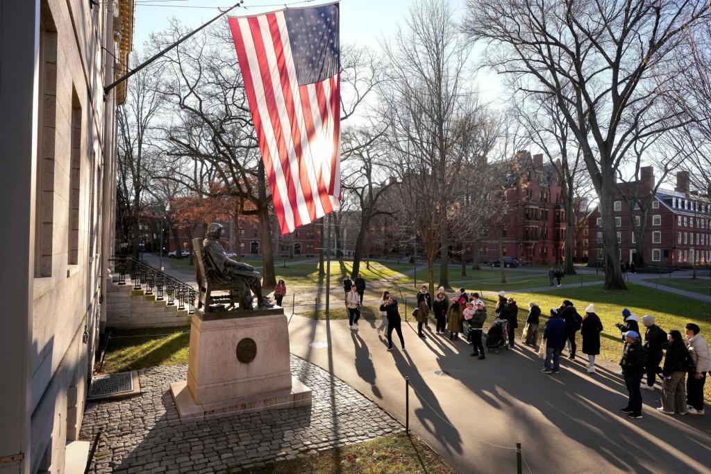 Trump says his administration is close to reaching a deal with Harvard University