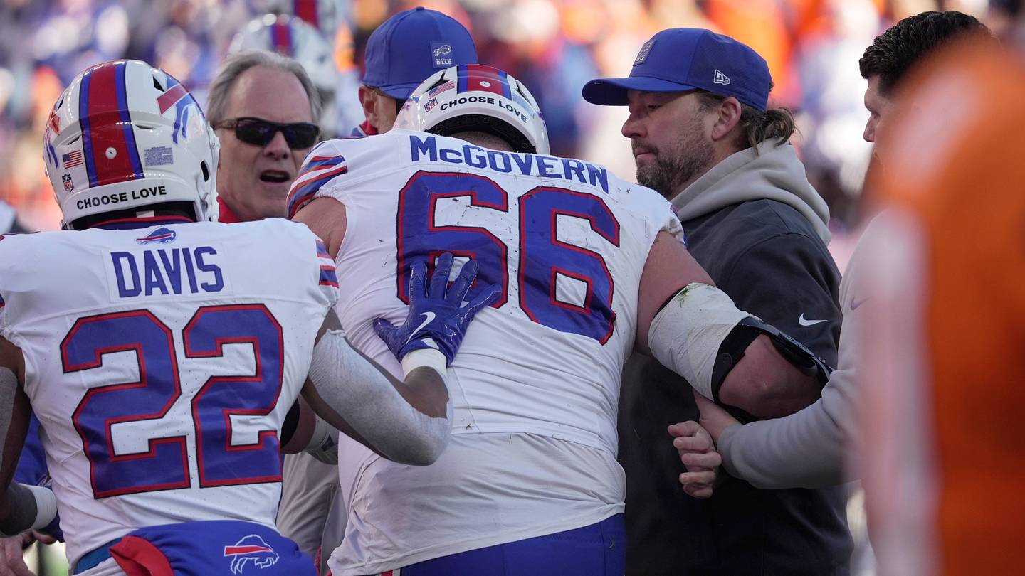 Joe Brady Has No Update on Connor McGovern, Ty Johnson Bills' Blue & Red Injuries