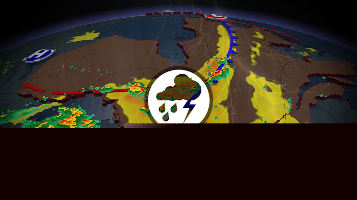 Severe storms to intensify across northern Ontario and Quebec Friday