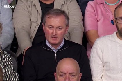 BBC Question Time audience member calls Reform UK ‘care home for old Tories’