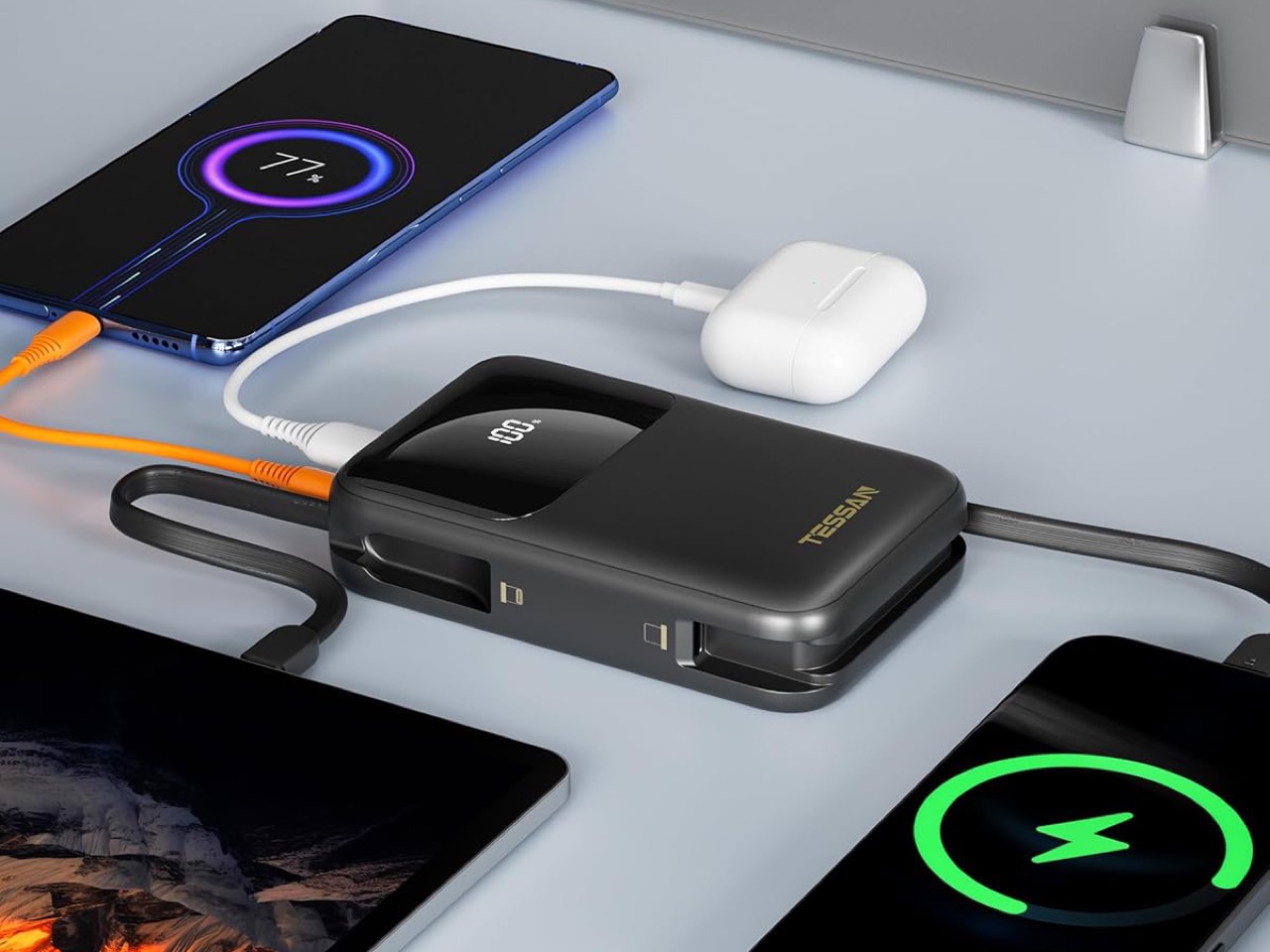 This $17 Power Bank (20,000mAh) can charge a MacBook Air and it’s cheaper than Apple’s cleaning cloth