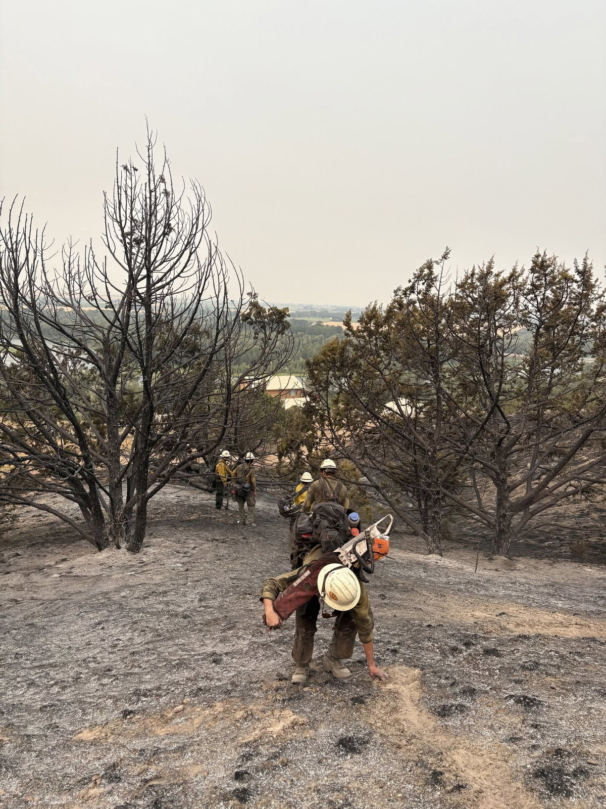 Big Rock Fire update: Containment reaches 54% as crews reinforce fire lines