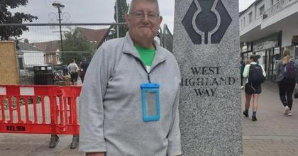 Irvine OAP says charity's debt advice helped save his life