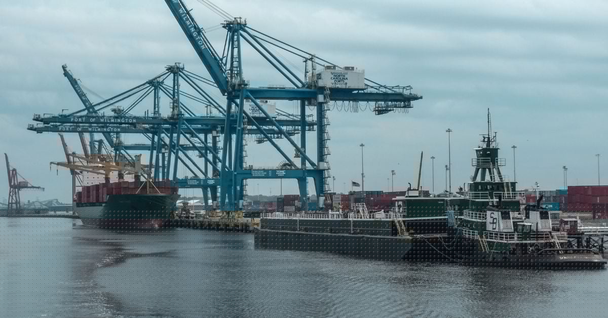 Reefer Ship Carrying Bananas Reports Engine Room Fire At The Port Of Wilmington In Delaware