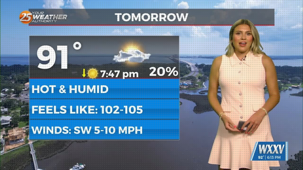 8/6- Brynne’s Warm Thursday Night Forecast