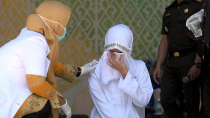 Indonesian couple caned 140 times for sex and alcohol offences