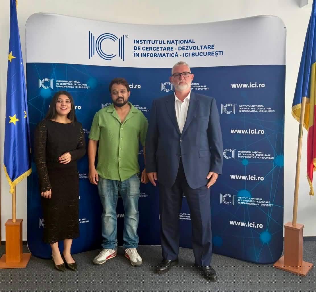 Conducerea ICI București, discuții cu reprezentanții AI Turing Technologies despre proiectele dedicate protecției infrastructurilor critice