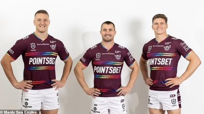 Kyle, Albo, Ian Roberts, Latham & More Weigh In On Manly’s Pride Jersey Fiasco; As It’s Officially Sold Out!