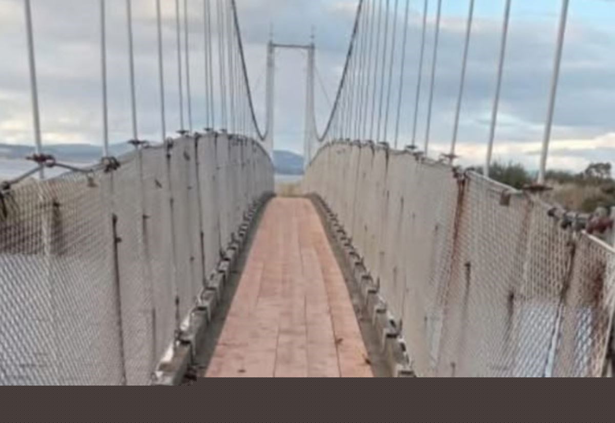 Iconic 123-year-old suspension bridge in Tain reopens after essential repairs to ‘extend its lifespan’