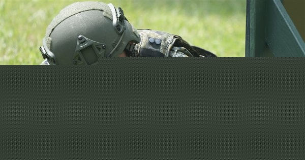 Reservists conduct rifle and mortar drills in Taipei