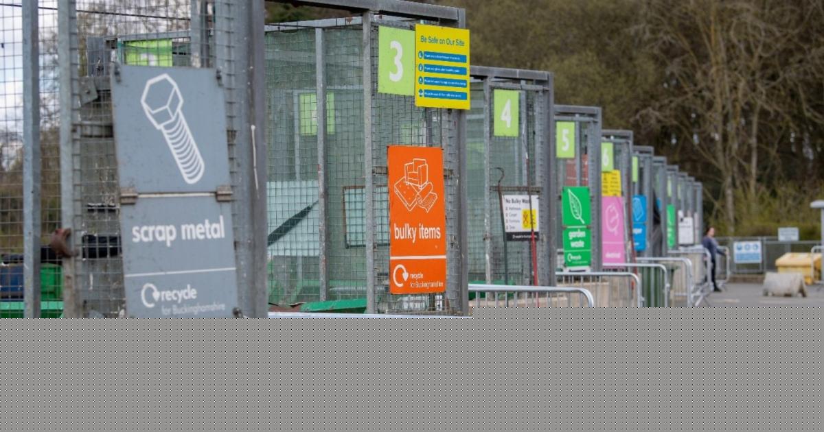 Two Bucks recycling centres to shut for major drainage upgrades