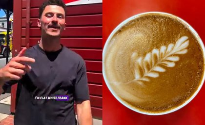 'Flat White Frank' coming south in coffee quest