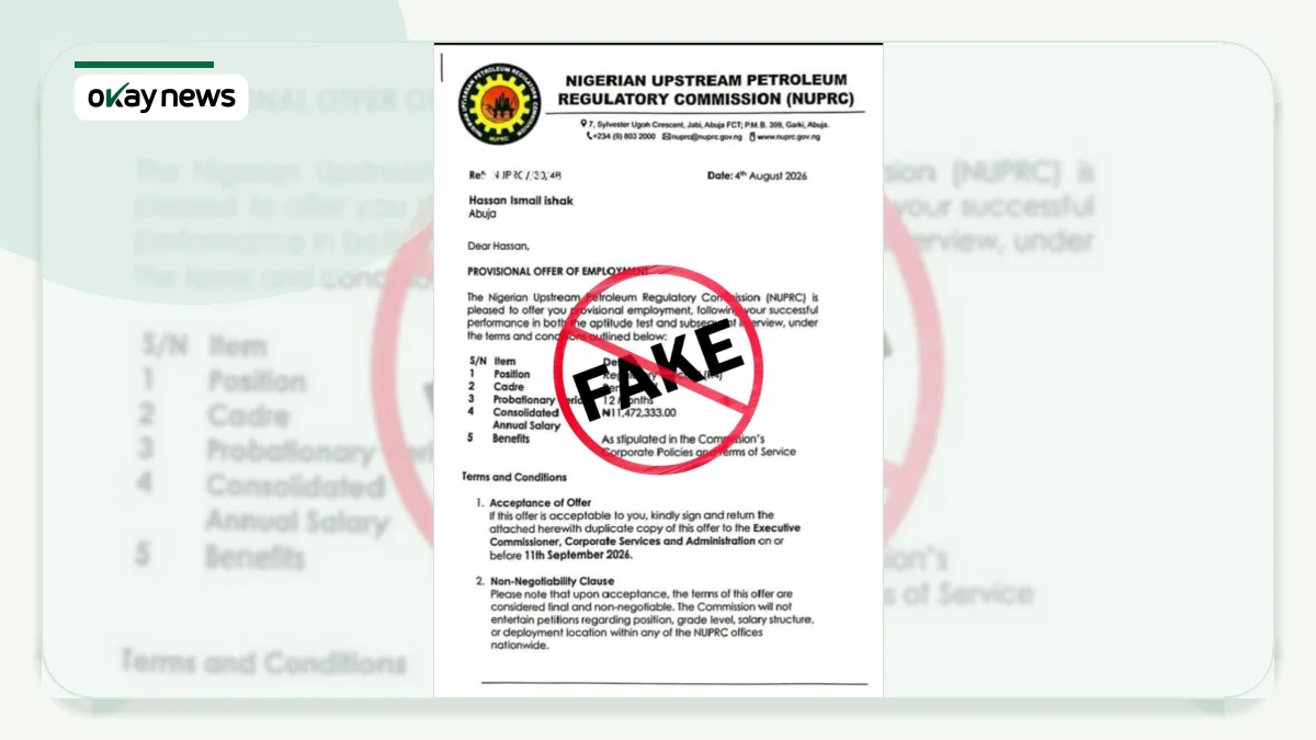 NUPRC Raises Alarm Over AI-Generated Job Scam and Fake Employment Offers