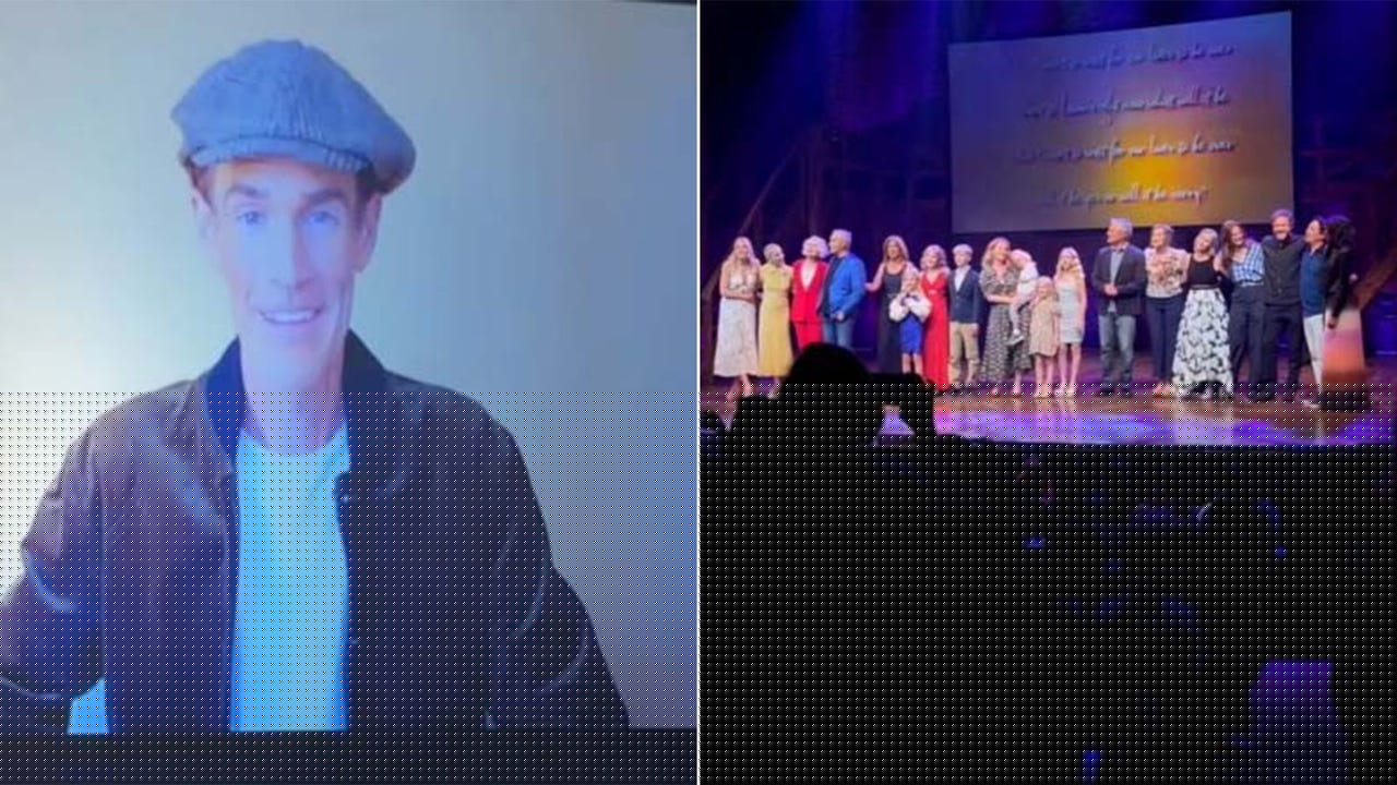 James Van Der Beek makes surprise virtual appearance at 'Dawson's Creek' reunion