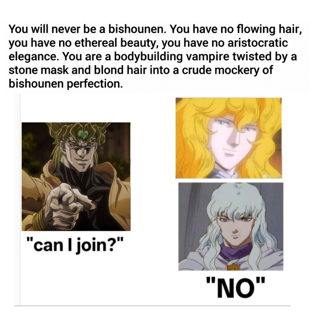 JoJo's Bizarre Adventure - Poor DIO | /r/ShitPostCrusaders/