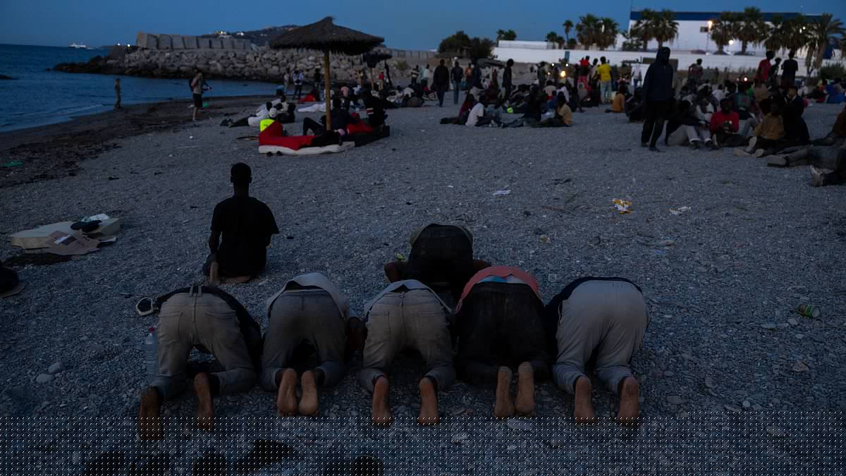 Fears Islamic extremists sneaked into Europe amid Ceuta invasion as violent criminals boast they have crossed border