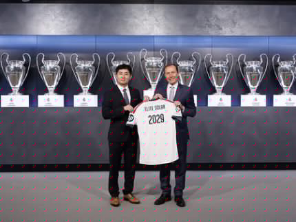 Real Madrid C.F.とELITE Solarがグローバル戦略的提携を発表