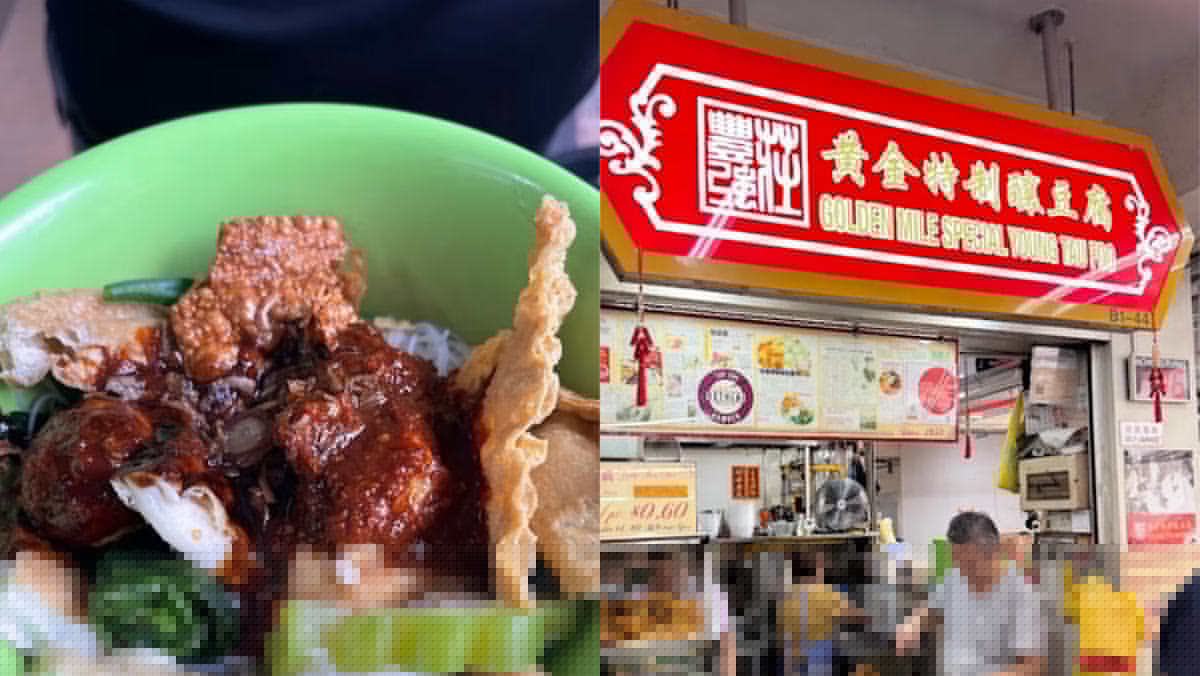 Golden Mile Special Yong Tau Foo, a heritage hawker stall since 1958, has closed