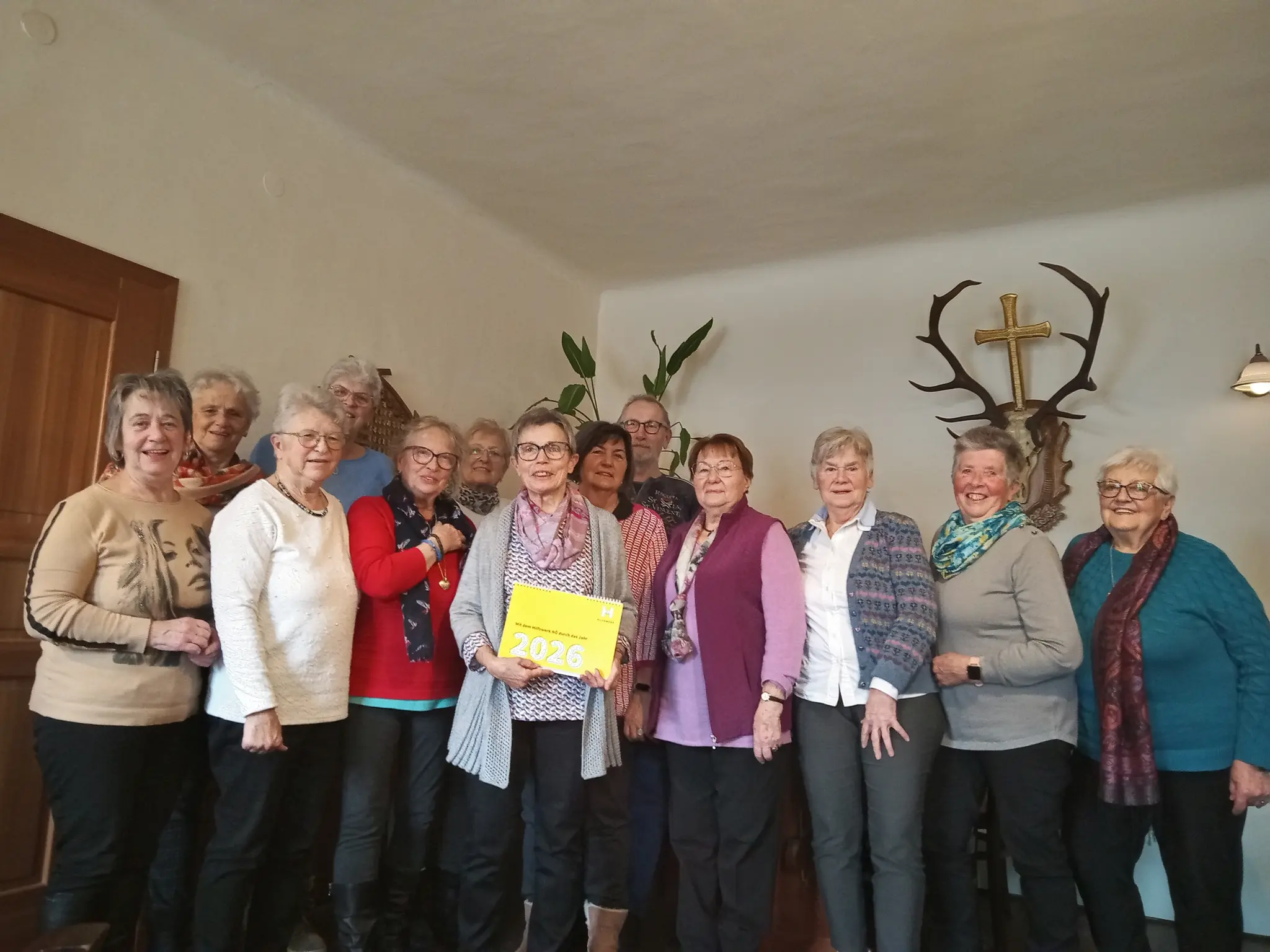 Ehrenamtliche des Besuchsdienst zum Essen eingeladen