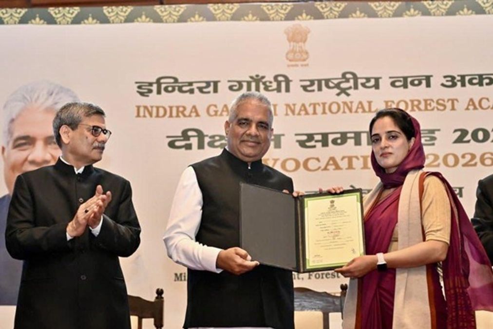 Kashmiri IFS officer wins five IGNFA awards