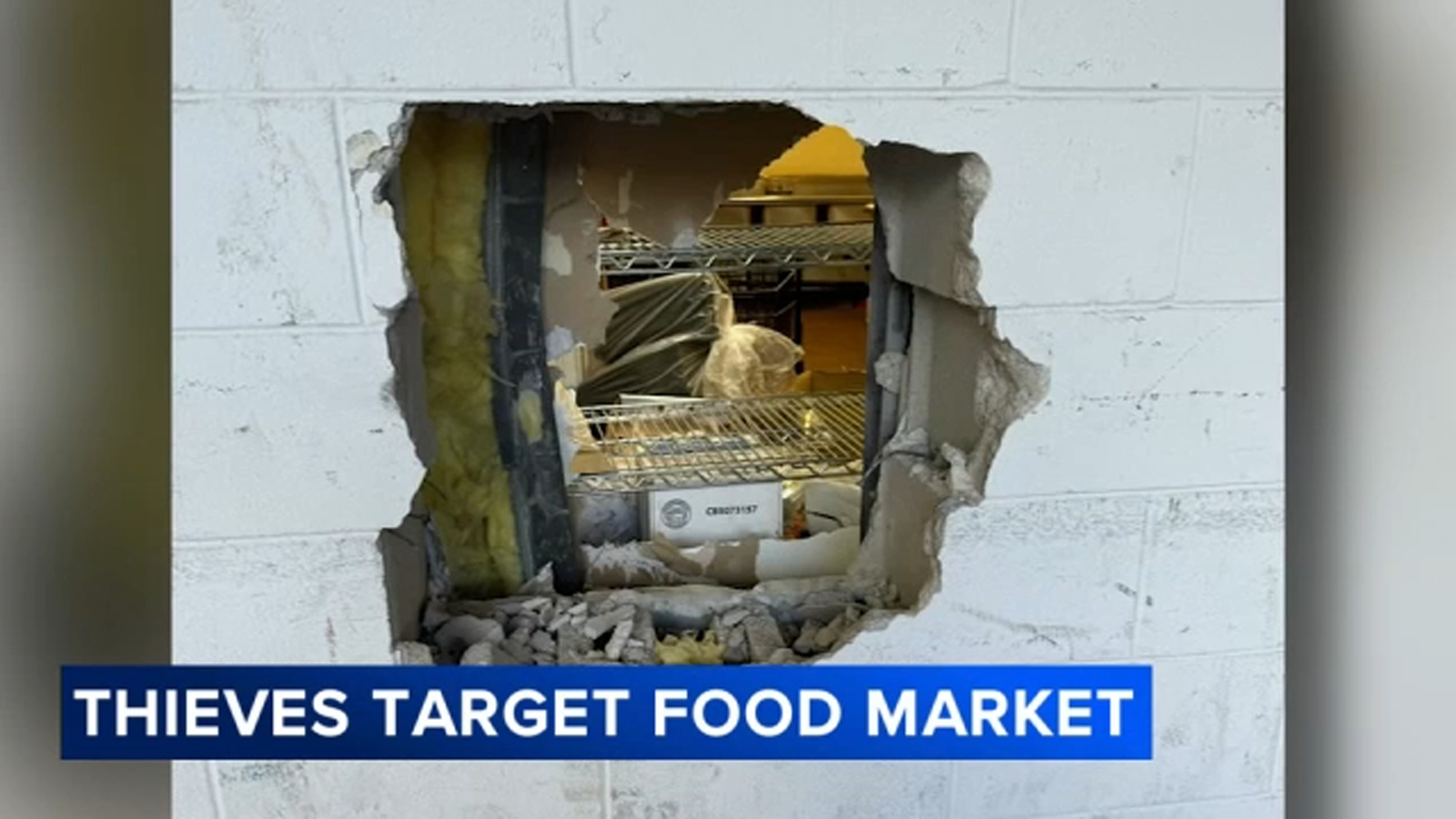 Burglars tunnel through wall to steal $15K from South Jersey market