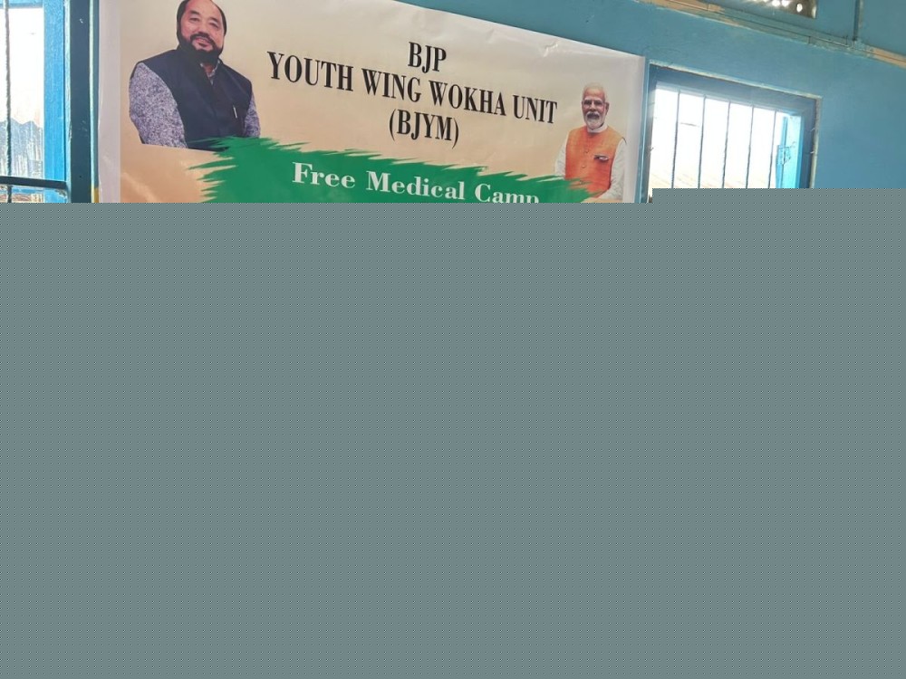 BJYM Wokha organises free medical camp in Elumyo village