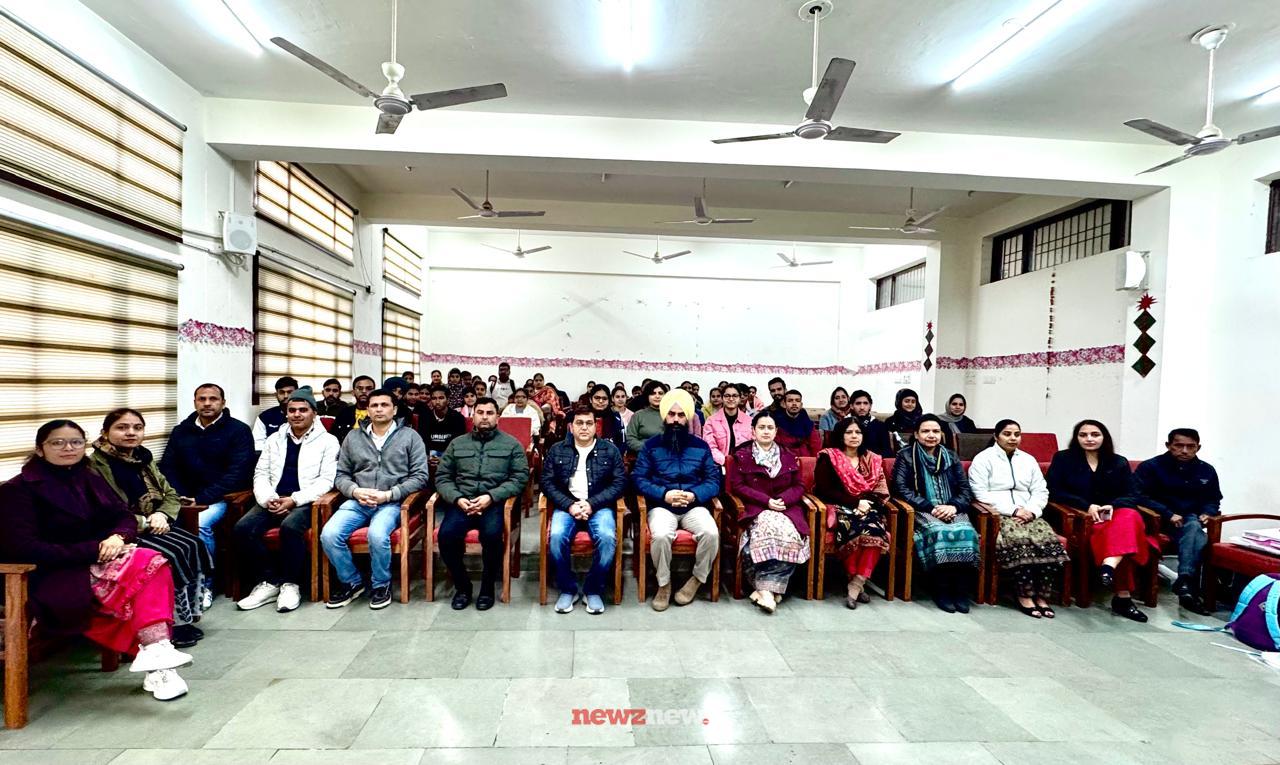 Academic visit of the academic team of Panjab University to Government College, Raipur Rani