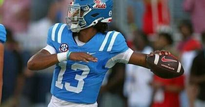 Report: No. 13 Ole Miss QB Austin Simmons doubtful vs. Tulane