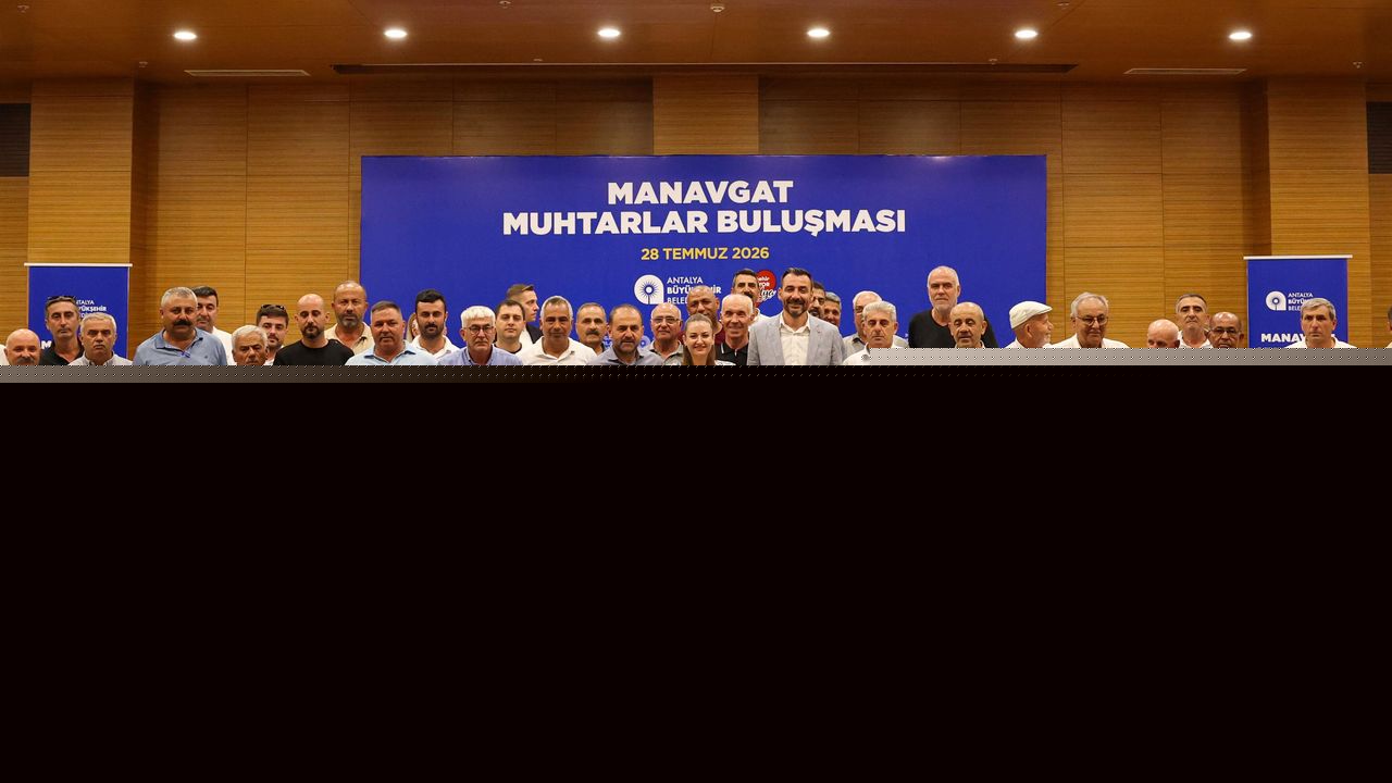 Özdemir: Antalya'nın ilk yüzey suyu Manavgat'a geliyor