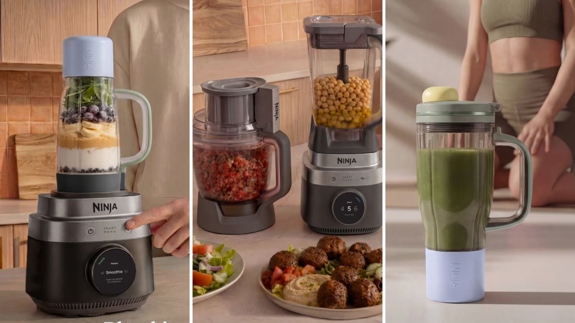 Move over, Stanley - Ninja's new tumbler comes with a blenderand food processor attached (and it's seriously powerful)