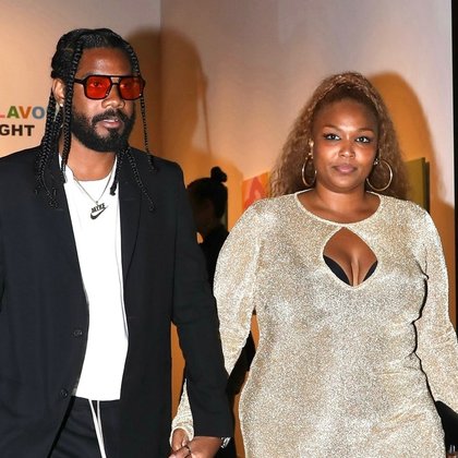 Lizzo Steps Out to Support Boyfriend Myke Wright's Solo Art Exhibition