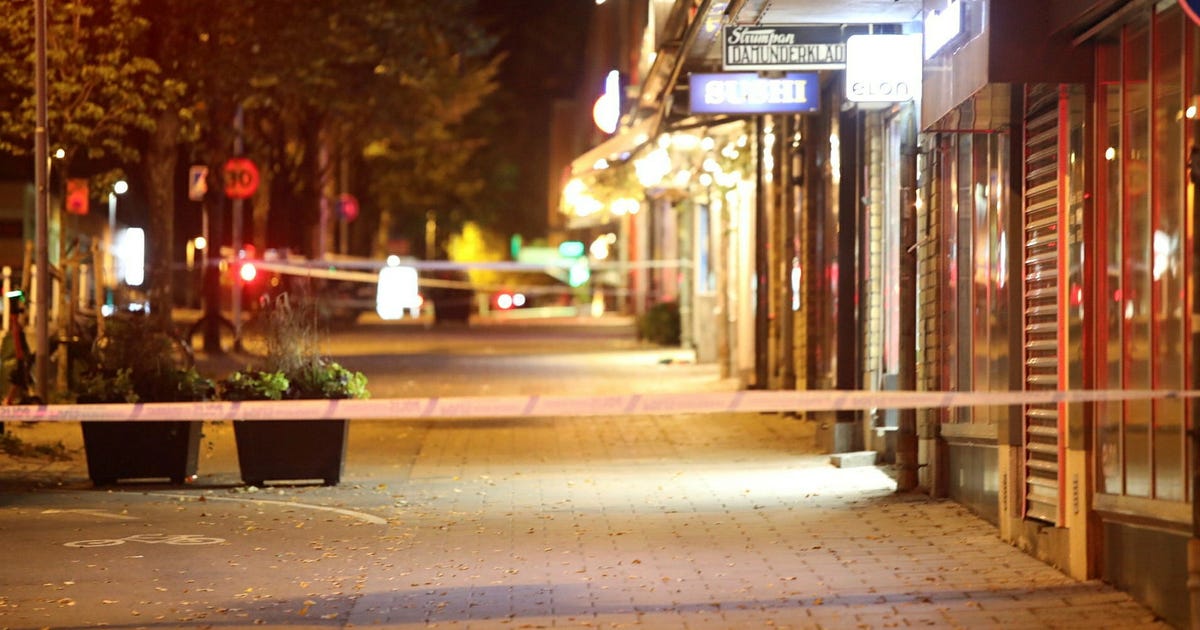 Skottlossning i Gävle – sex skadade