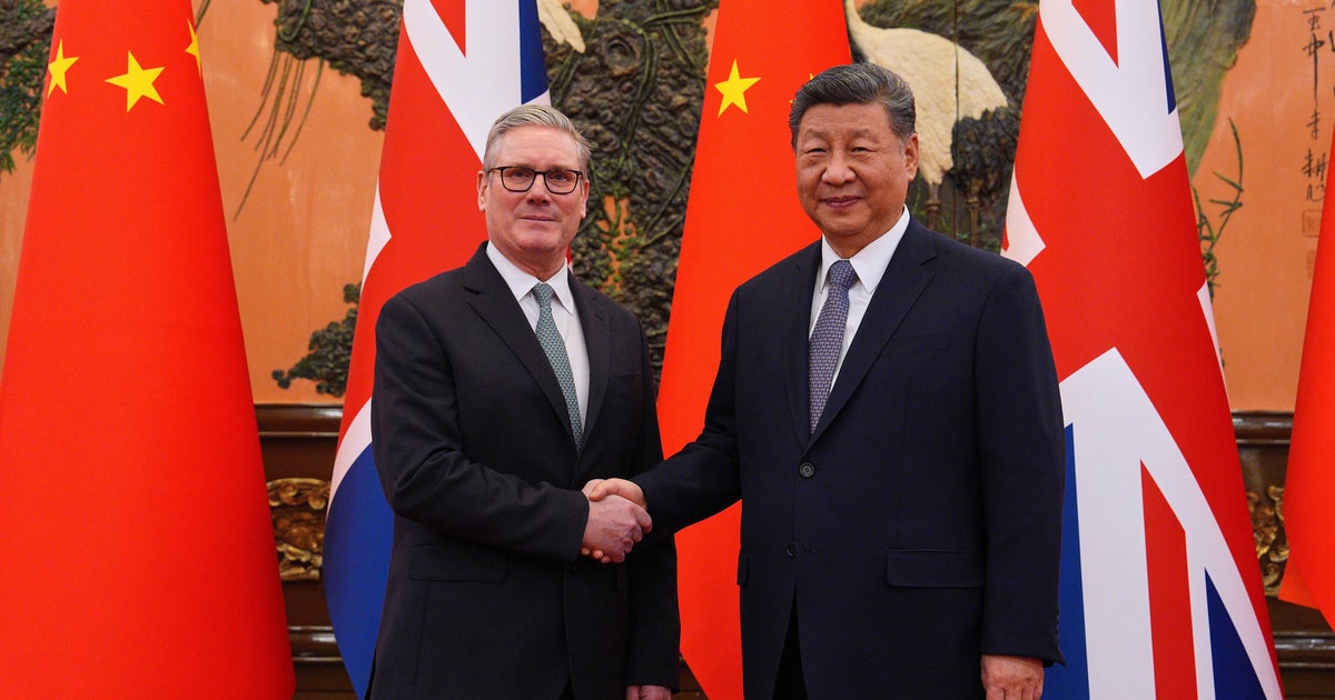 Chinese President Xi Takes Swipe At Tories And Trump In Talks With Keir Starmer
