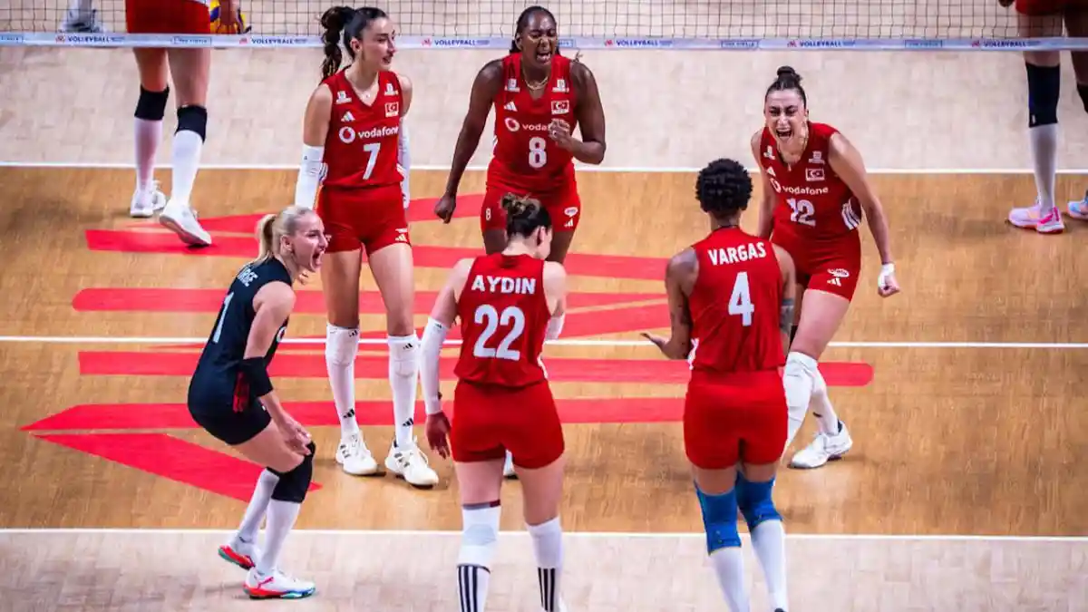 Hasil Semifinal VNL 2026 Putri: Turki Libas China 3-0, Tantang Brasil di Final