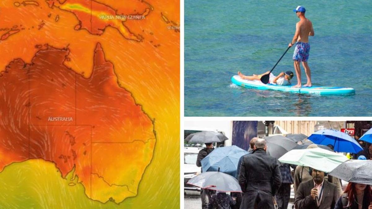 Millions of Aussies in firing line for hot weekend weather, rain, wind