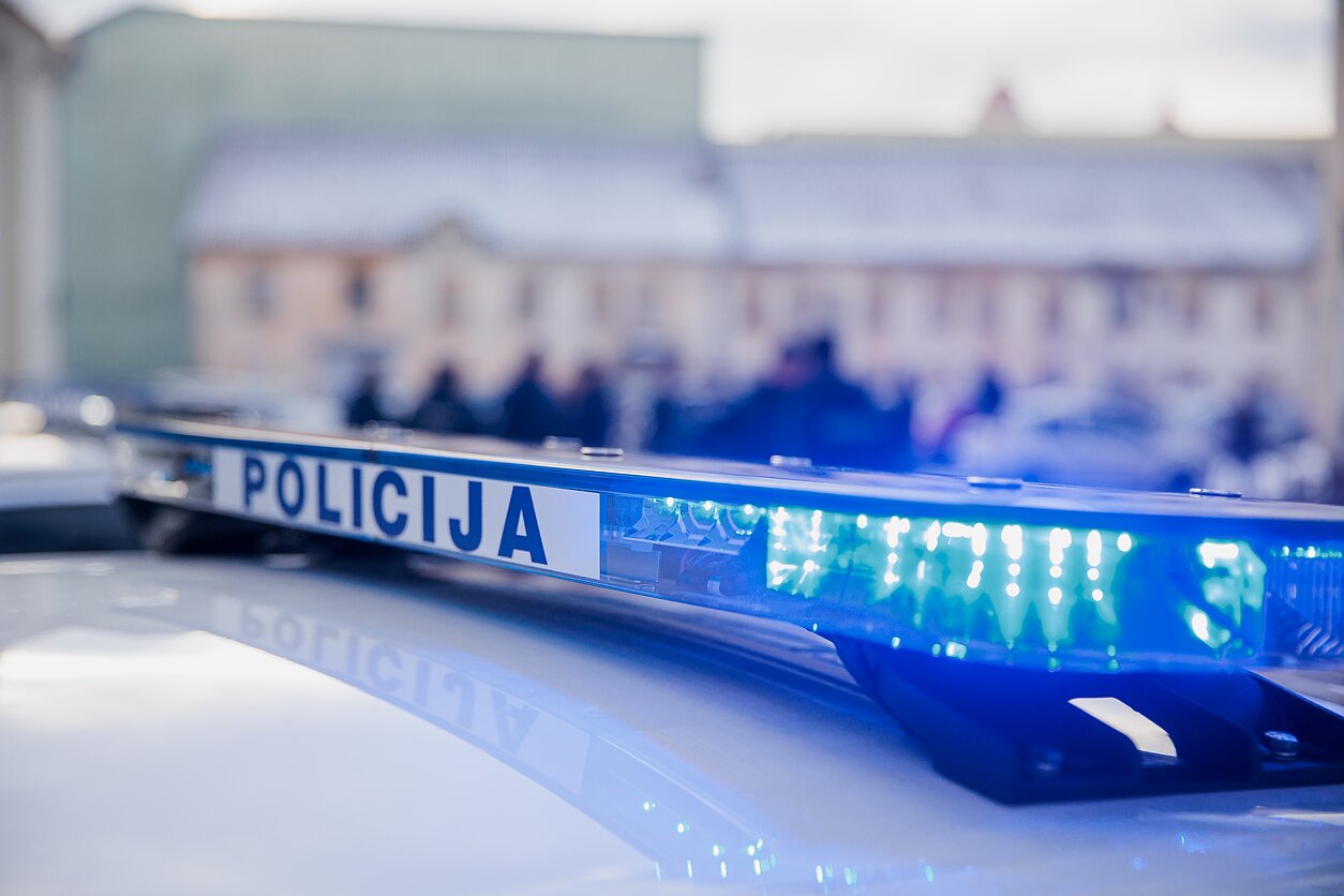 Vilniaus rajone pro langą iškrito vaikas