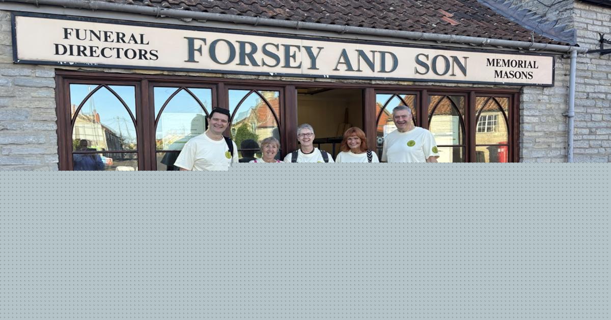 Glastonbury business raises thousands for hospice care charities