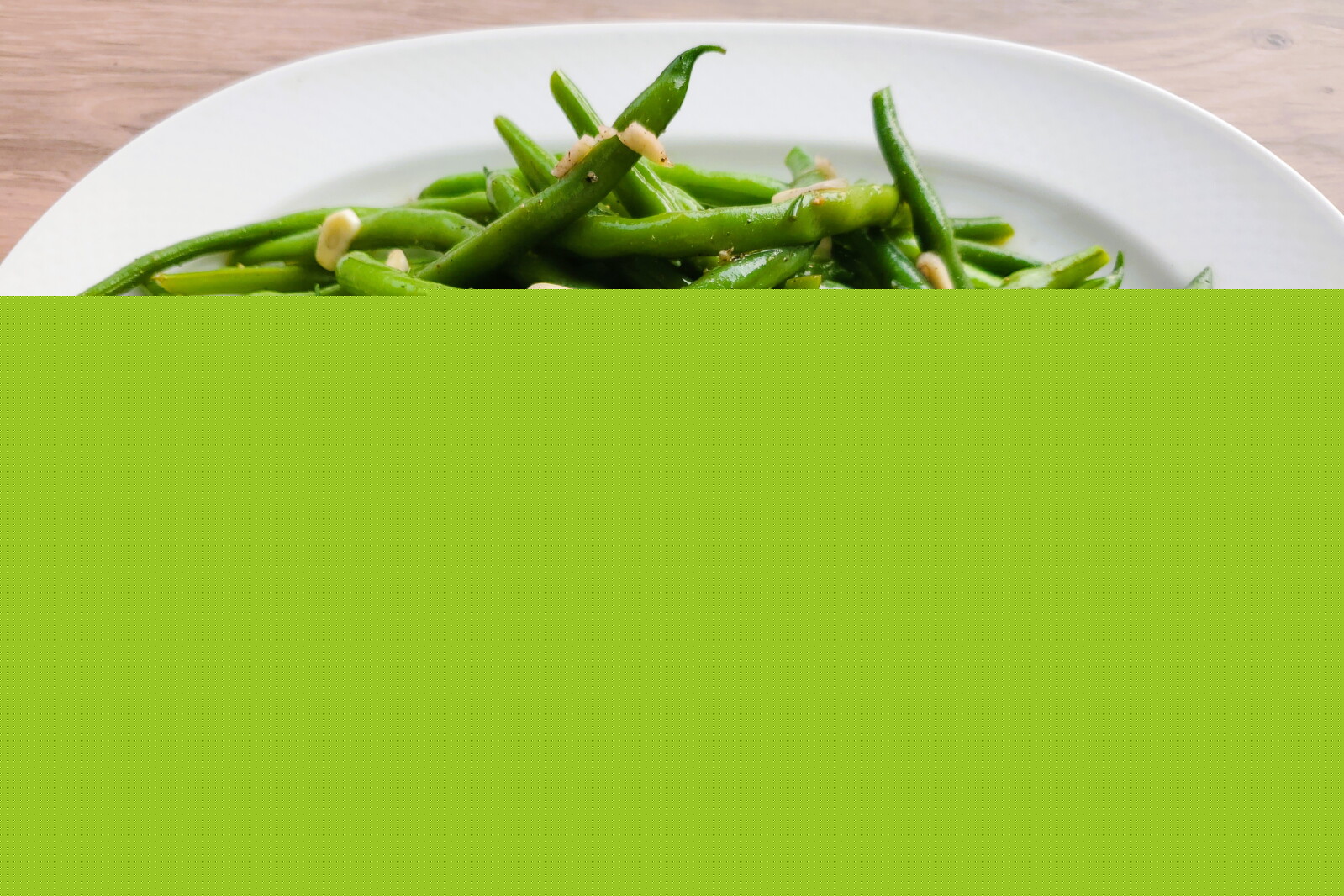 Green Beans Marianna is a simple Sicilian recipe with delicious results