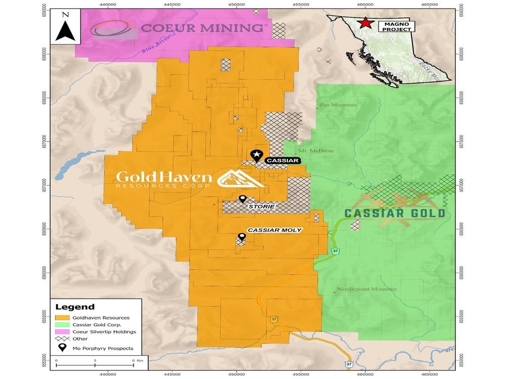 GoldHaven Defines Property-Scale Porphyry-Related Zonation at Magno, Highlighting Copper, Silver, Tungsten and Critical-Mineral Potential
