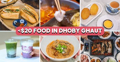 10 Cheap Food Places In Dhoby Ghaut For $18.80++ Hotpot, Orh Nee Latte And More