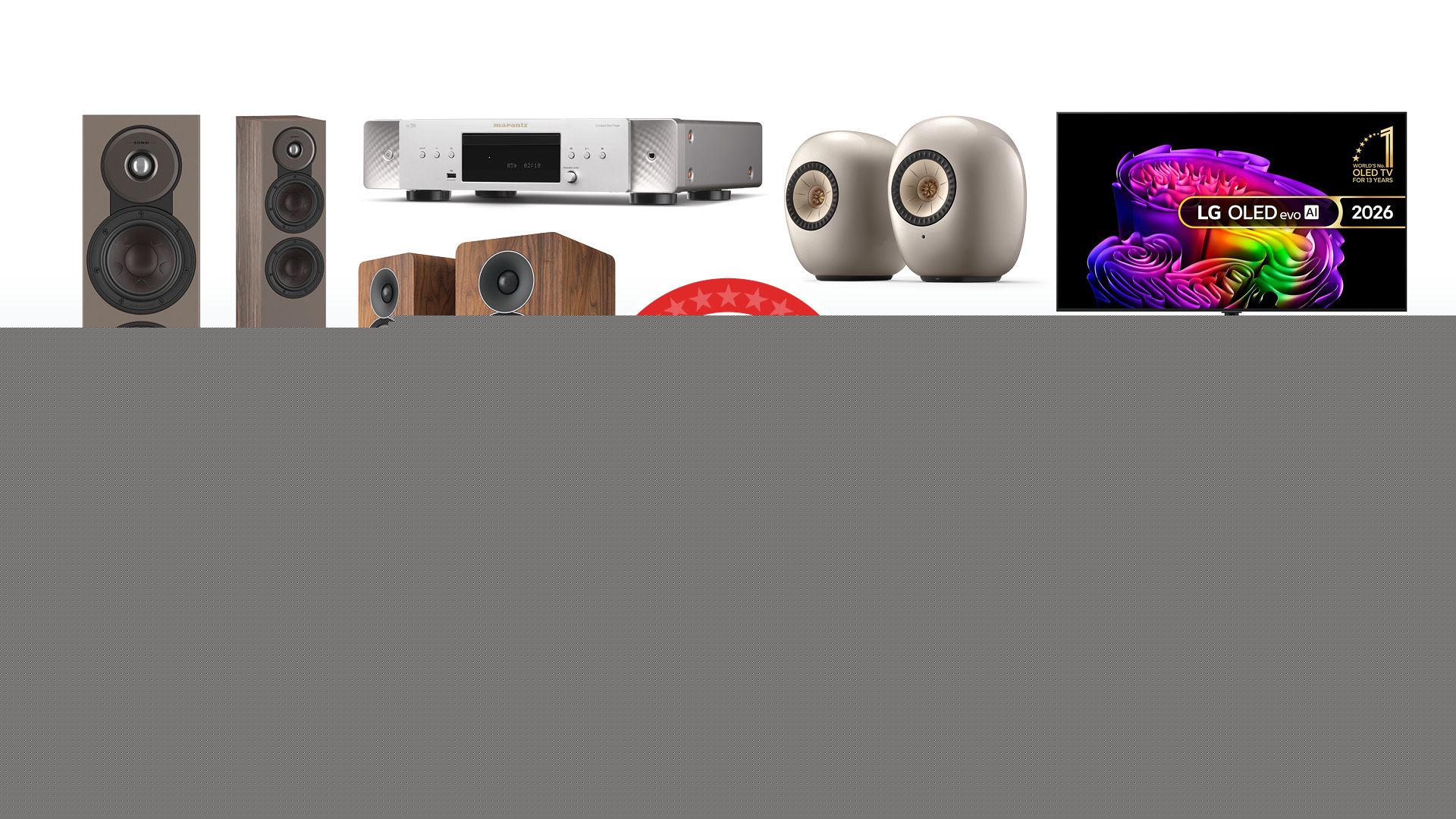 A Dali Sonik treat, double wins for KEF, premium CD player and more – the 10 top products we reviewed last month