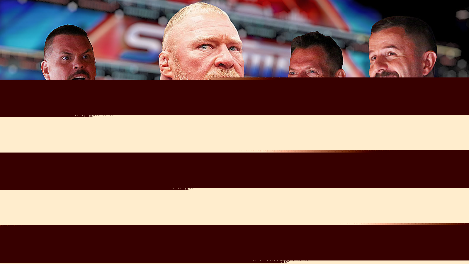 WWE star Brock Lesnar literally let his hair down meeting Super Troopers 3 cast at SummerSlam