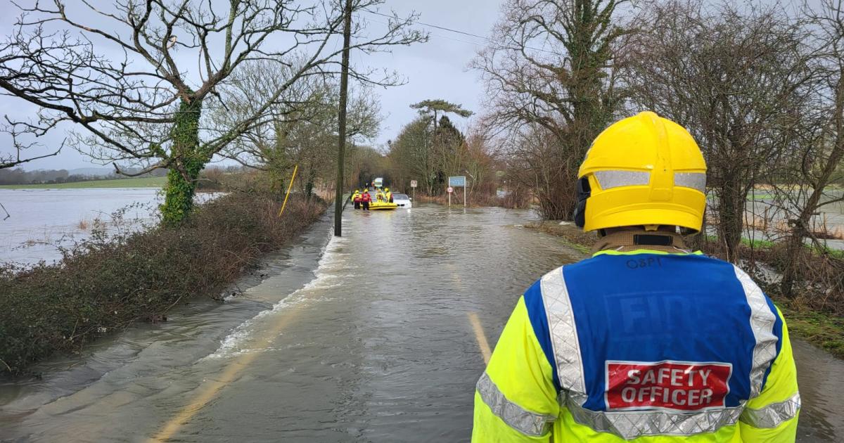 Burst pipe and flooding sparks chaos as three roads close